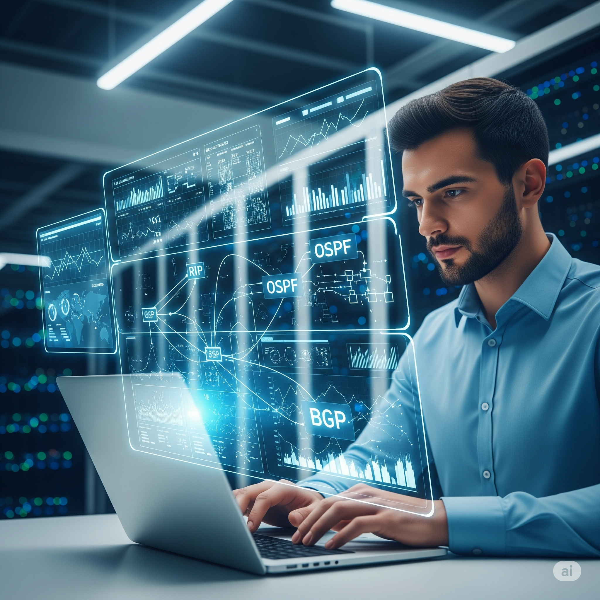 Routage dynamique (RIP, OSPF, BGP)